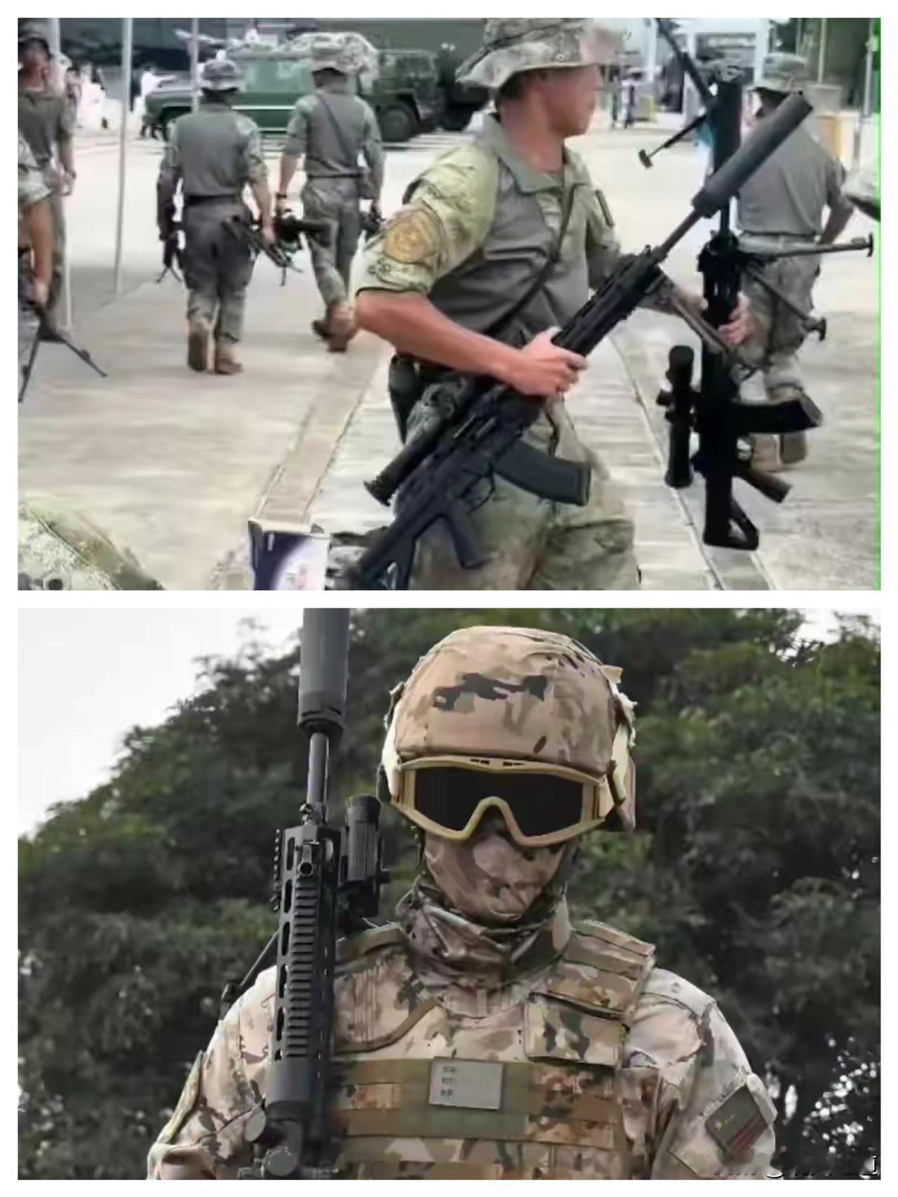 别再以为消音器是特种兵专属了！现在中国士兵的步枪上越来越常见这玩意儿，这可不是跟