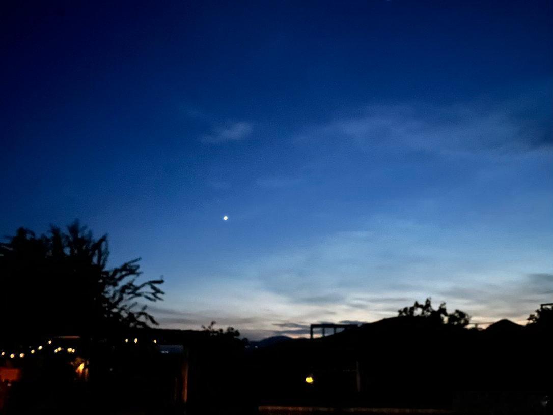夜空中最亮的星 ​​​
