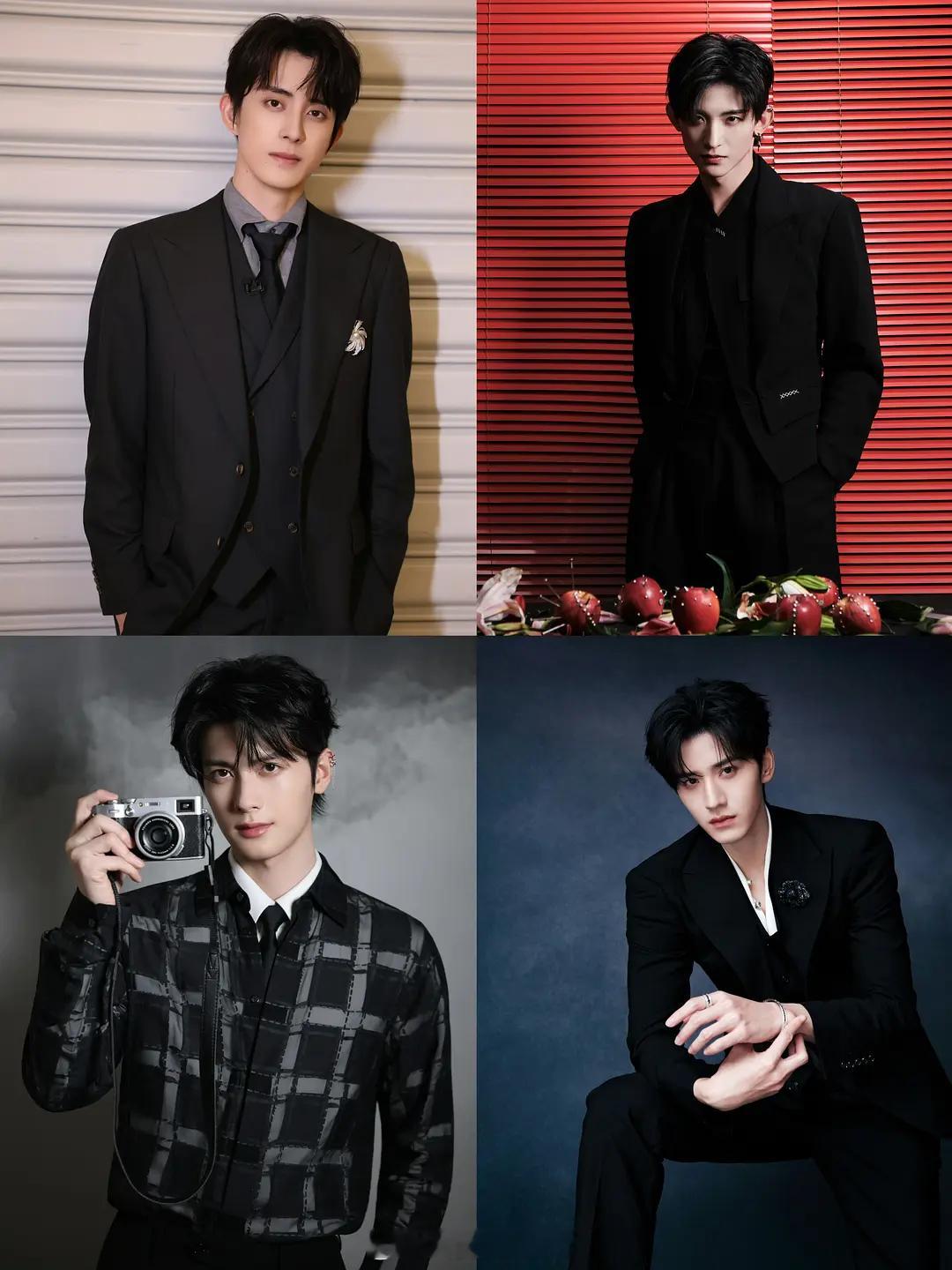 嘉尚四子盘点🈶，大家都好看谁？陈鹤一、王弘毅、敖瑞鹏、常华森 