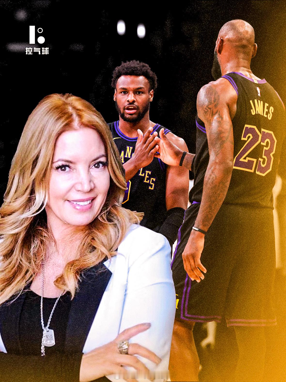湖人新矛盾！珍妮觉得詹姆斯该感激选布朗尼，却发现他半分谢意都没有！詹姆斯湖人nb