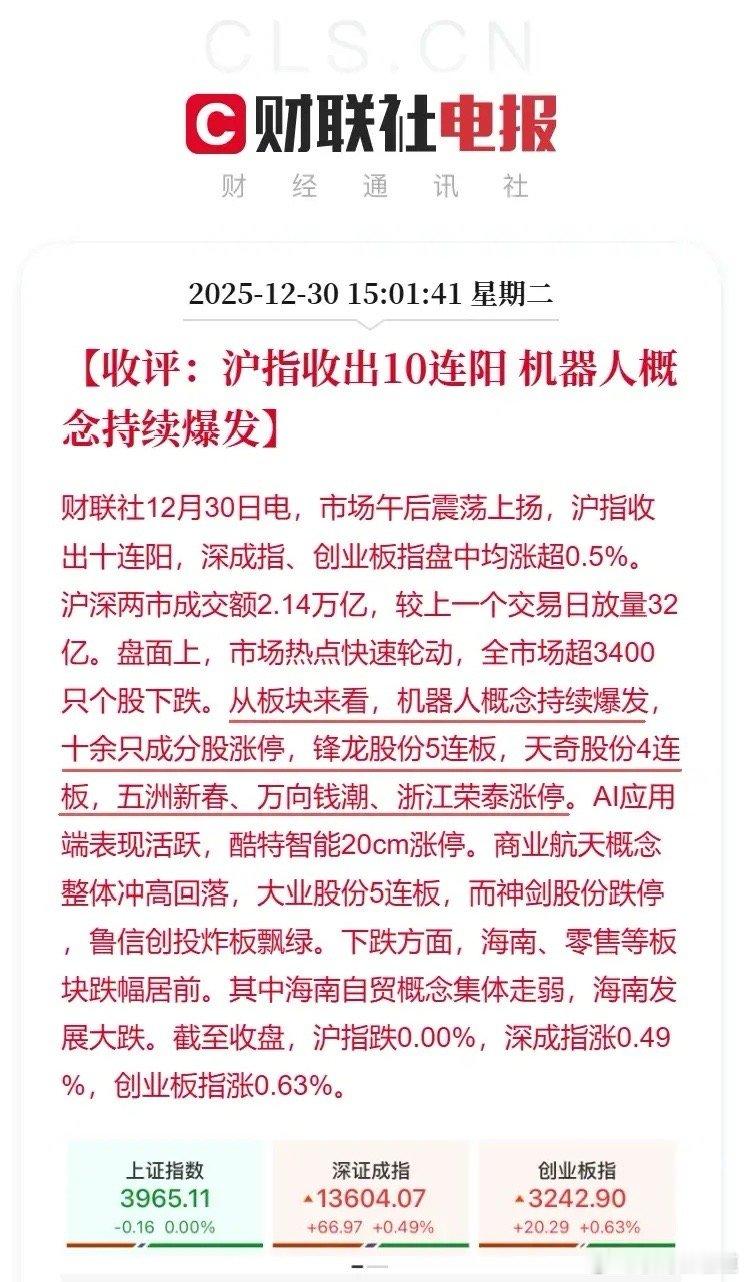 A股收假十连阳，为何说是收假十连阳，因为大部分的投资者不赚钱，每天几乎有超过30