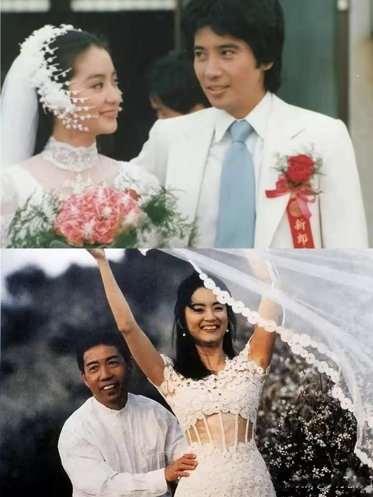 林青霞1994年那件婚纱，
一开始我怀疑是礼服的问题，
后来我怀疑是光线的问题，