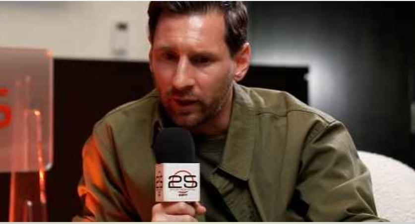 梅西会参加明年的世界杯吗？近期梅西接受了知名体育媒体ESPN的专访，这次他谈到了