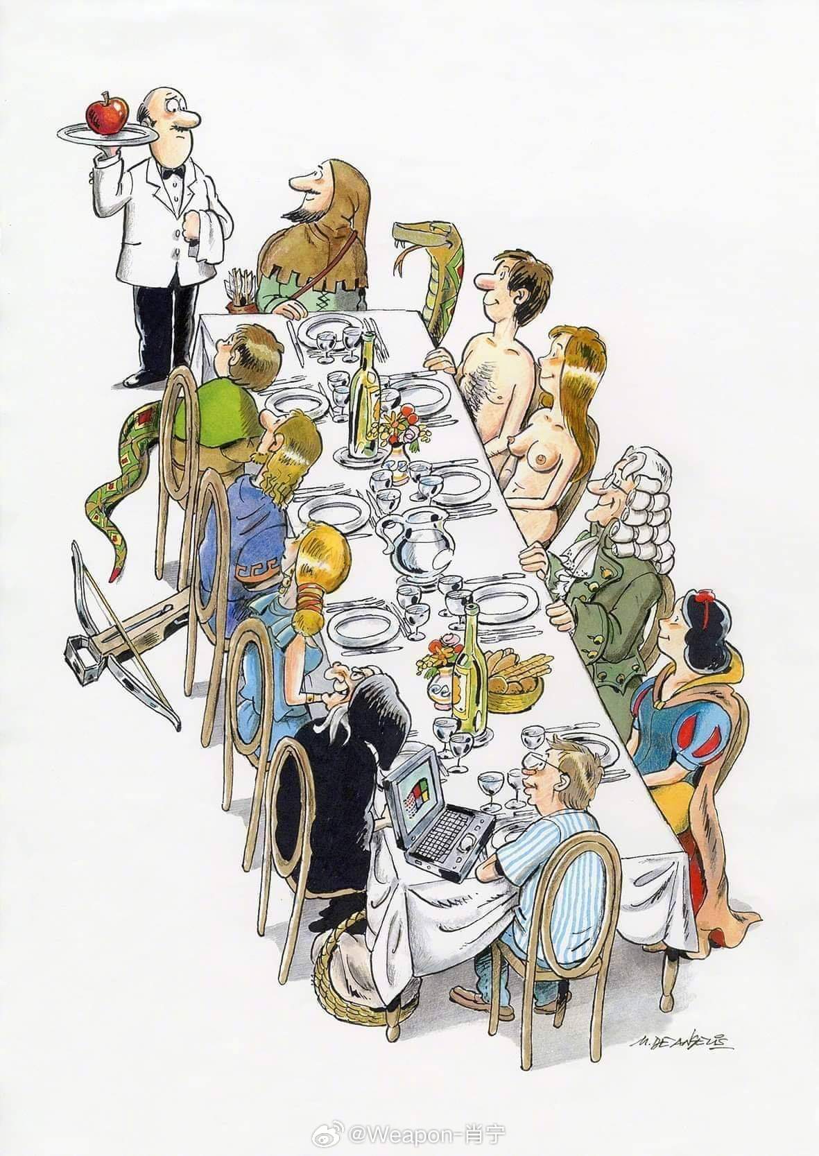 #兵器影像[超话]# 这个苹果是谁点的？（典故大家都知道吗） ​​​