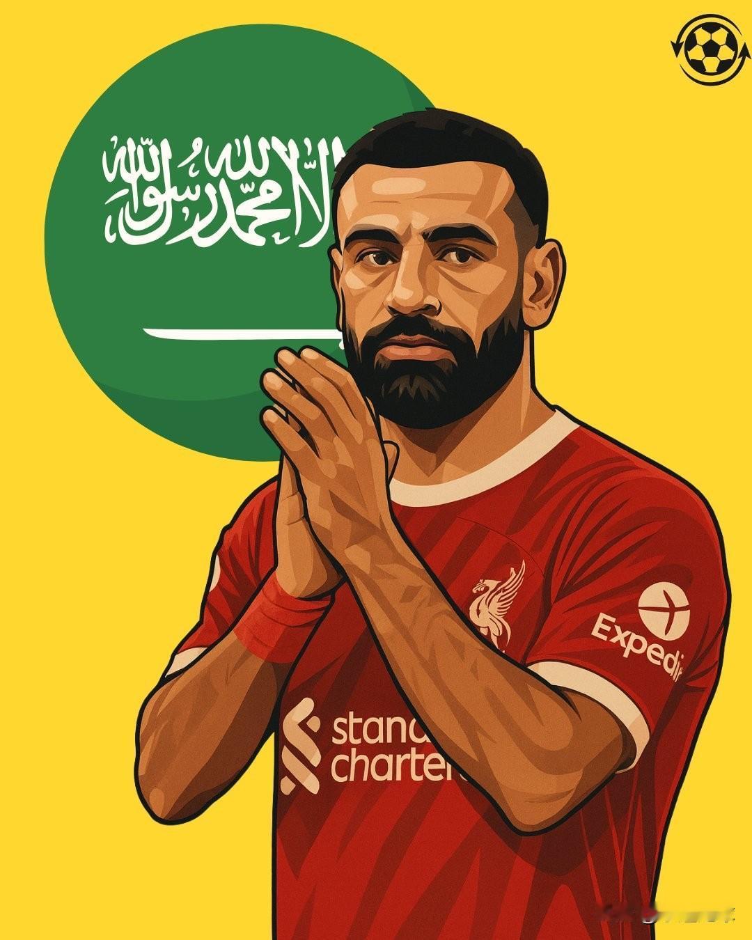 如果利物浦球星萨拉赫在斯洛特麾下失去首发位置后将决定离开，沙特职业联赛已准备好支