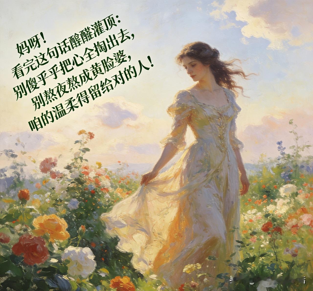 醒啦！爱得太满易遭嫌弃，睡得太晚有损健康，余生就得这么过！

    “妈呀！看