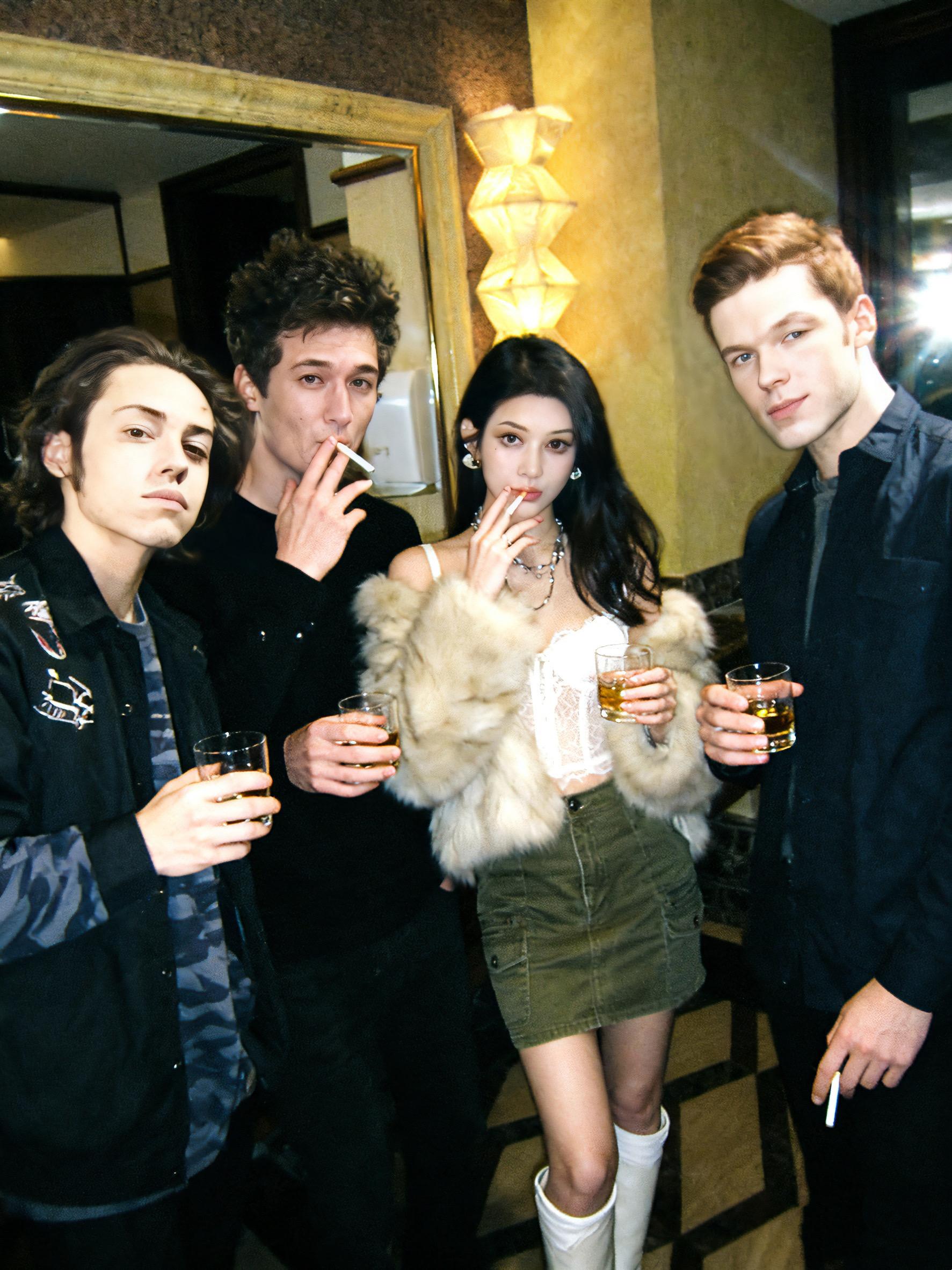 和南区的几个兄弟拍张照