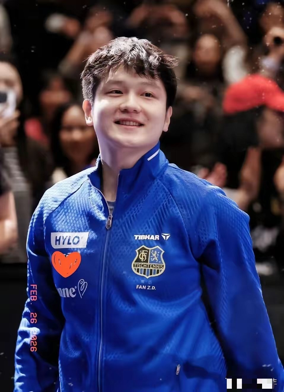 不出所料的失望，2026年3月底世界杯名单公布，没有樊振东。男队参赛名单为王楚钦