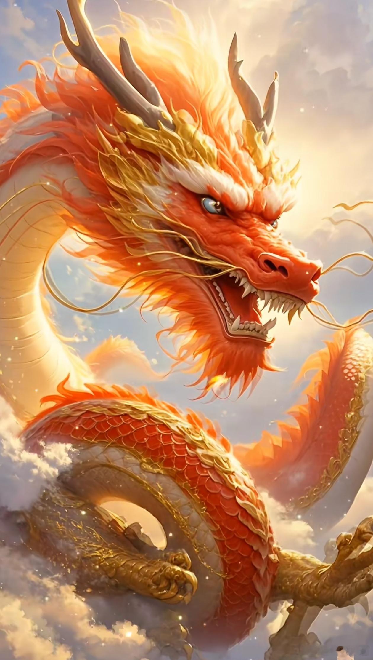 万物皆有灵性，龙是最有灵性的物种之一。礼赞，富贵盈门，纳财接福吧。 ​ ​​​