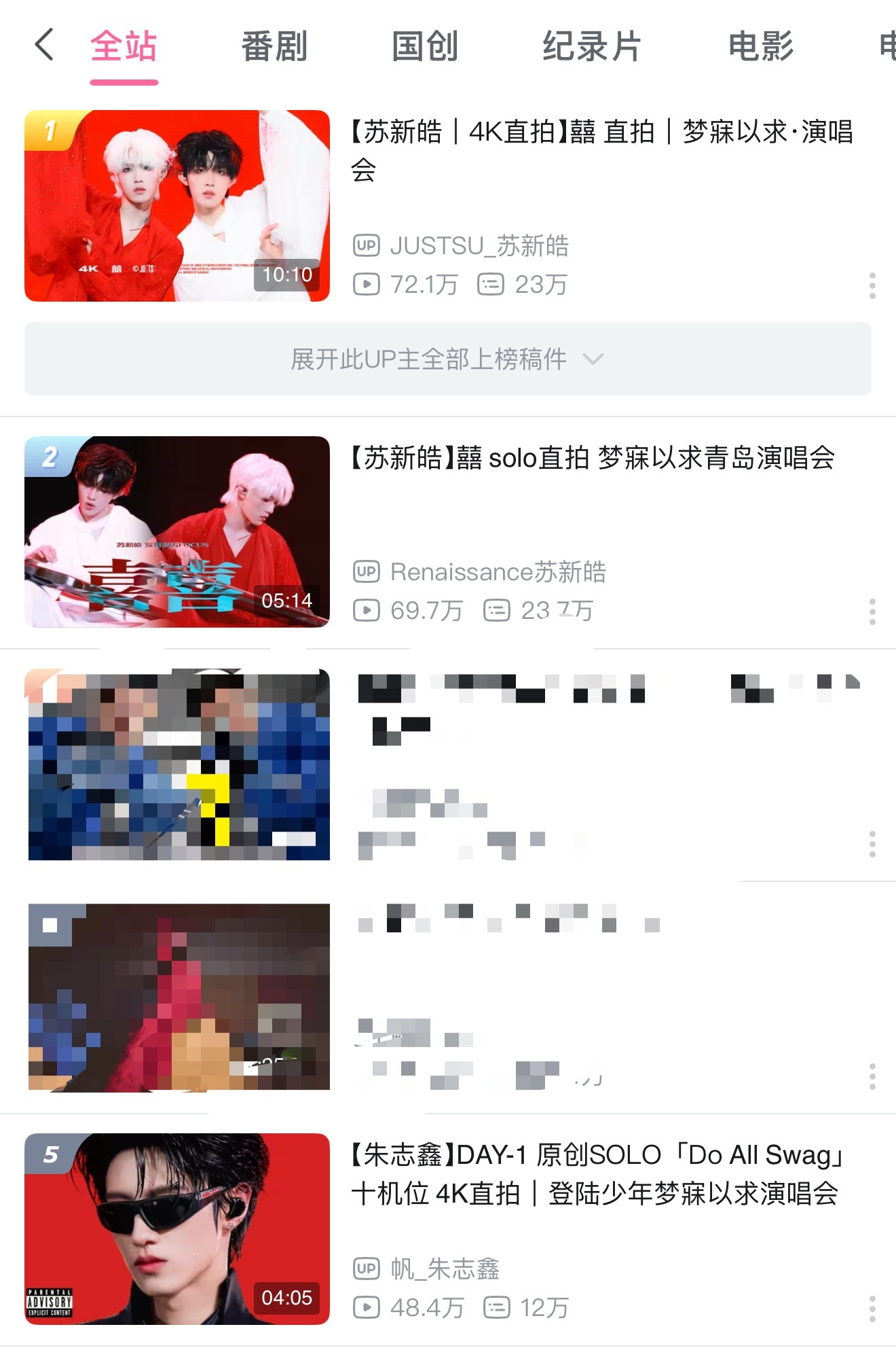 苏新皓全场红哦对了，苏新皓不仅拿下全场红高清无p，演唱会没结束舞台就拿下了全站第