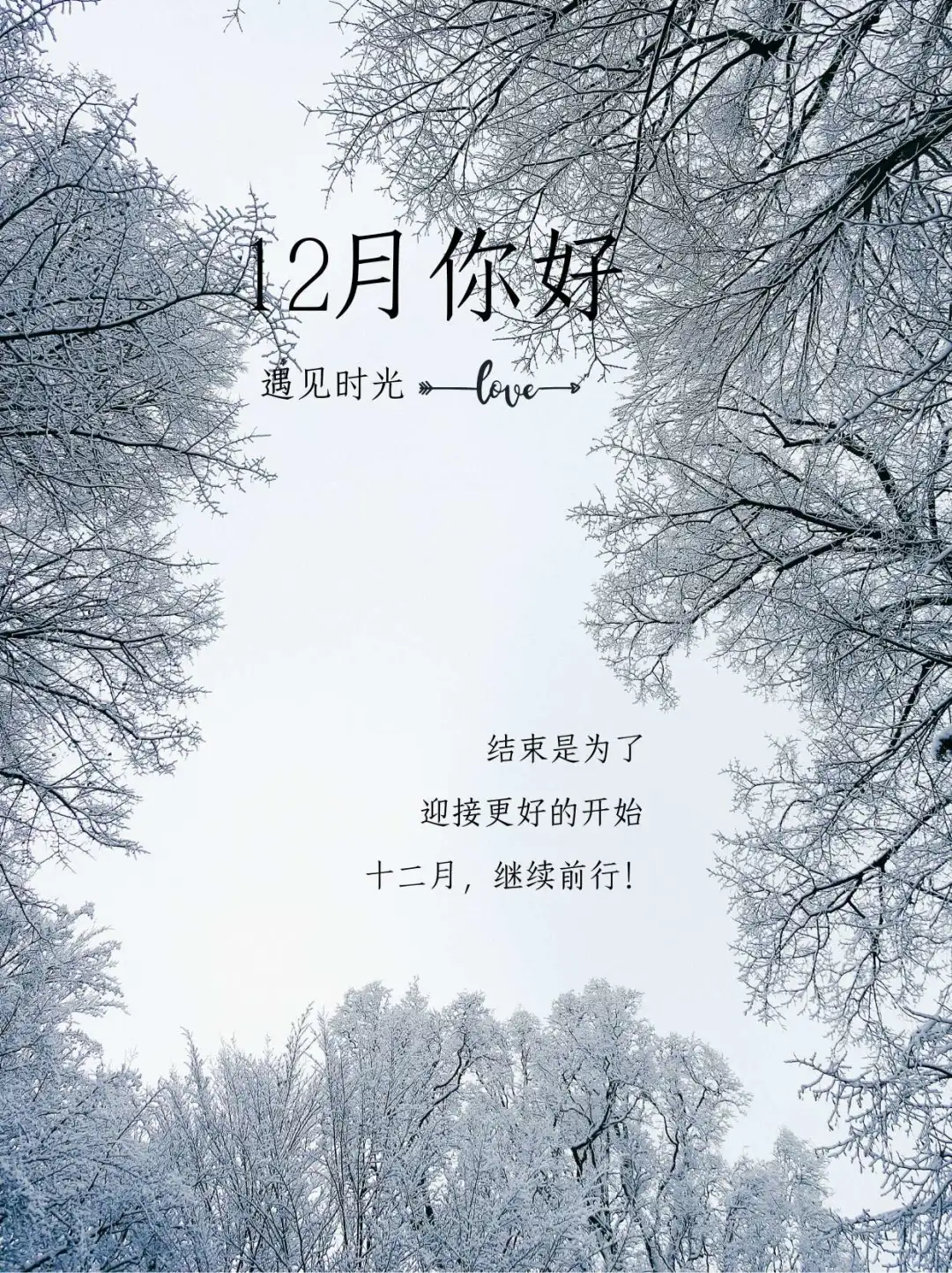 12月你好｜迎接十二月｜下雪文案｜冬天
