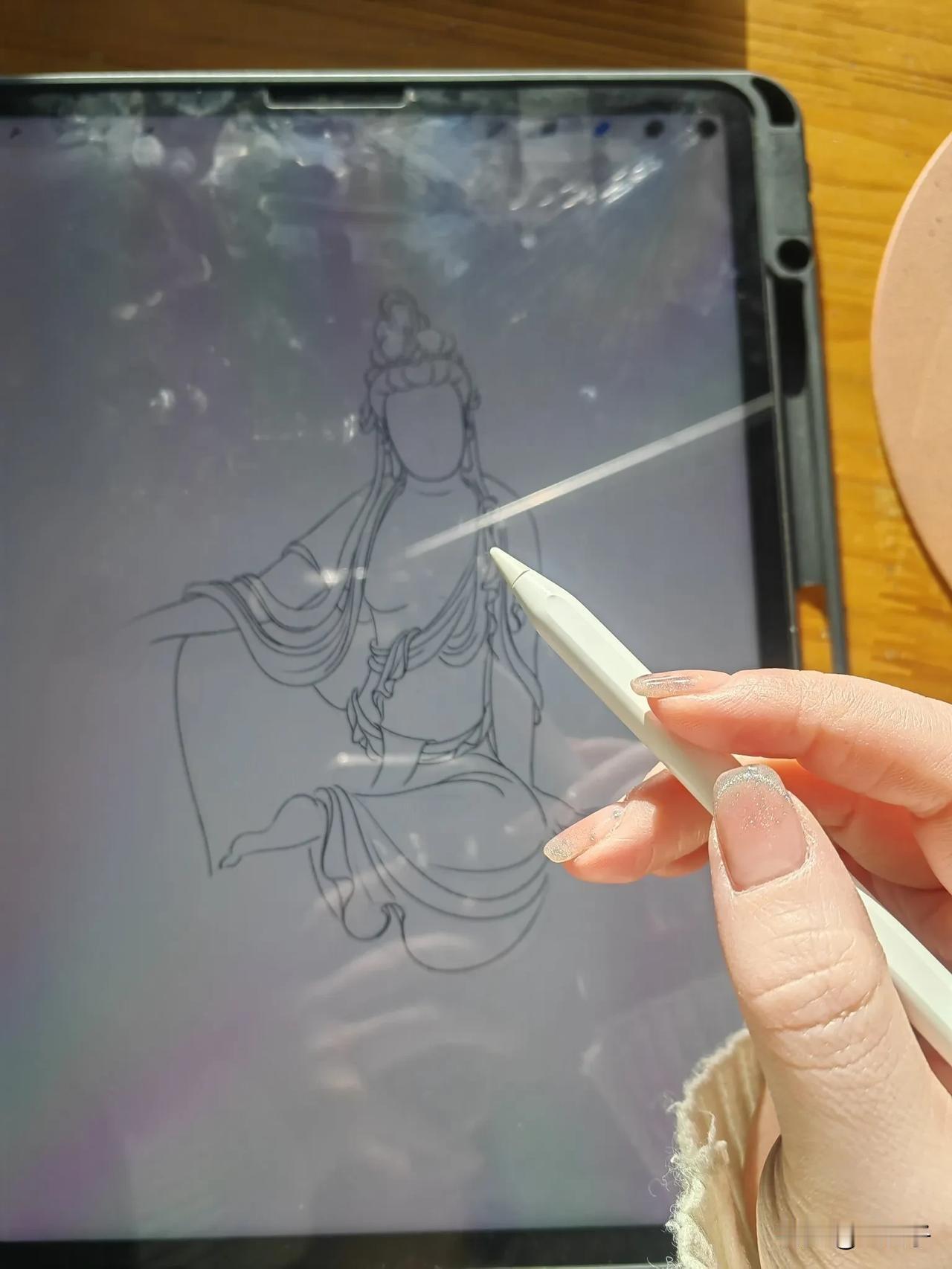快乐的画画日常，阳光暖暖
