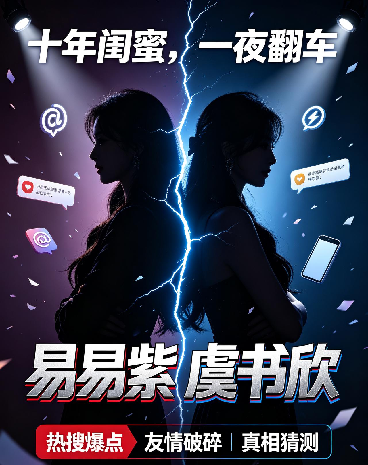 易易紫自曝与虞书欣恶心事，十年友情碎一地

 
内娱又爆大瓜！易易紫直播自曝与虞