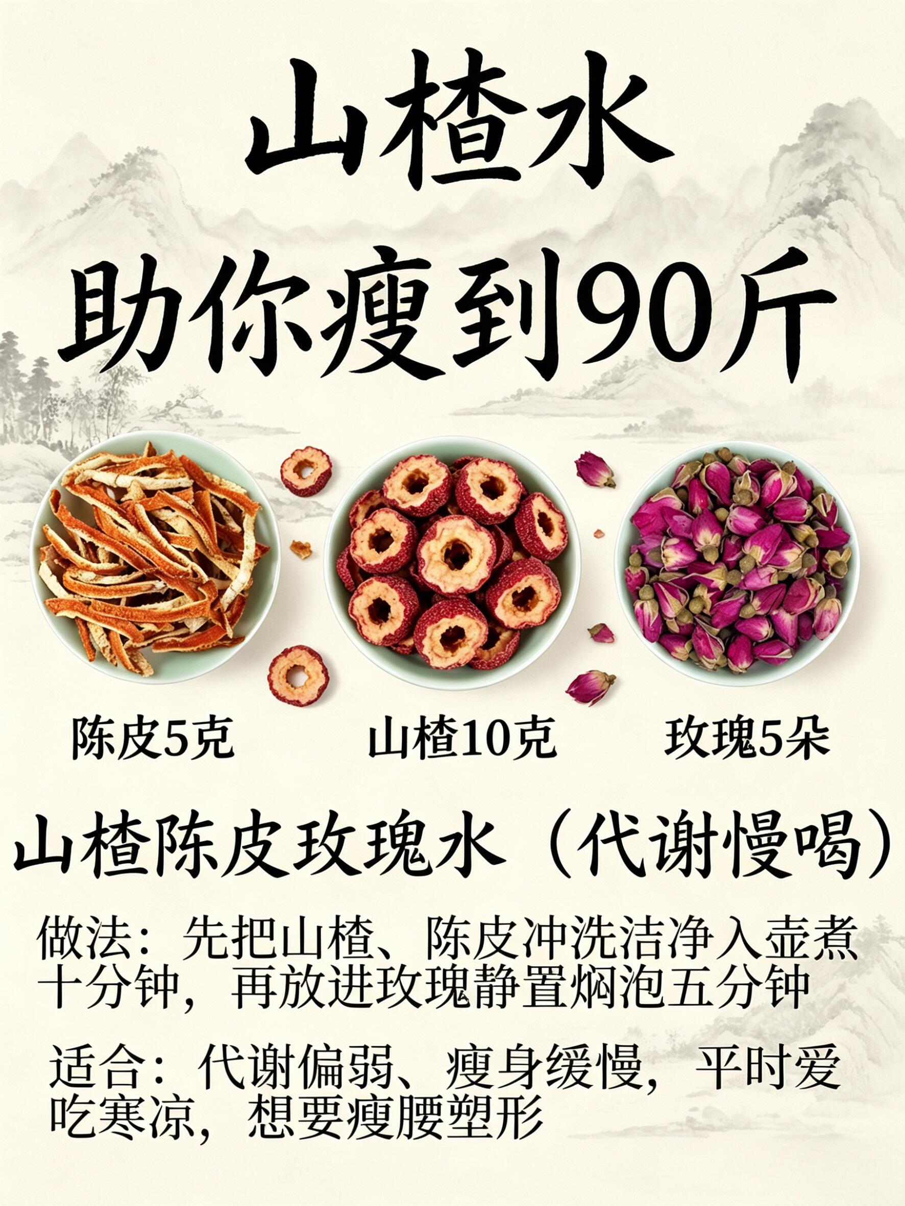 🍵6 款山楂刮油茶｜饭后消脂甩掉腰腹赘肉经常重油重盐、久坐囤肚腩、代谢迟缓积食