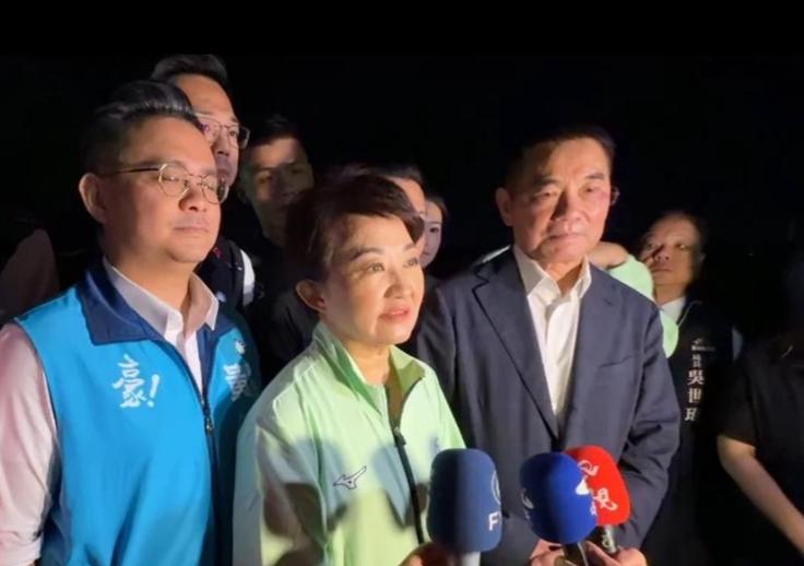 卢秀燕：郑丽文访陆圆满成功！

台中市长卢秀燕昨天（12日）深夜受访表示，“郑丽