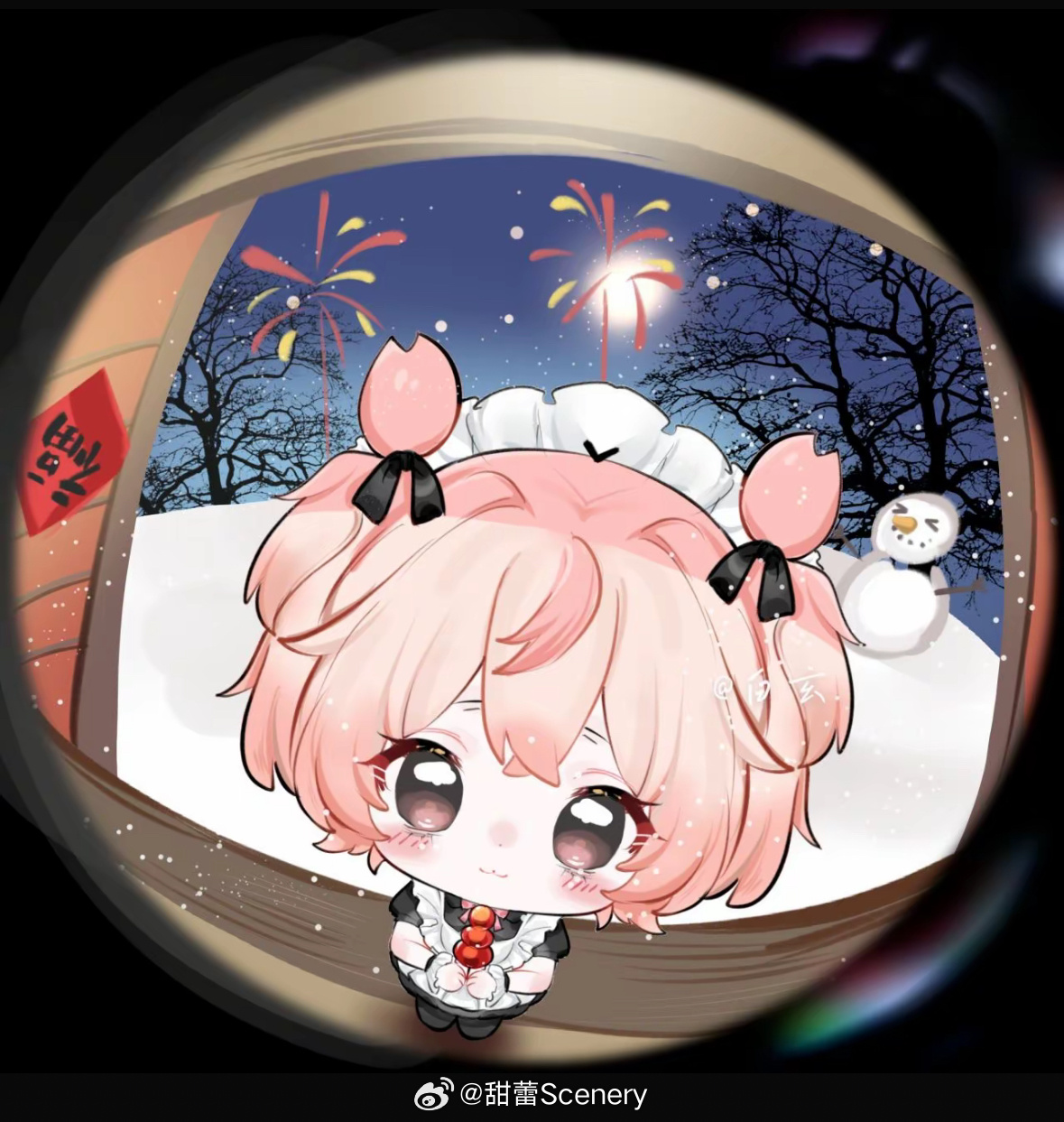chiikawa吉伊卡哇灵感共创超话同人绘画大赛夏日企画 ✨✨古桃来啦✨✨毛毛力