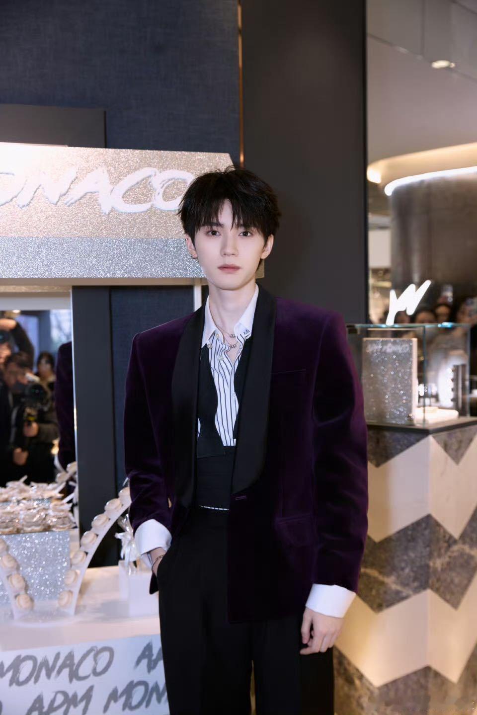 周翊然今天APM线下活动也晋升全新title APM Monaco 亚太区品牌代