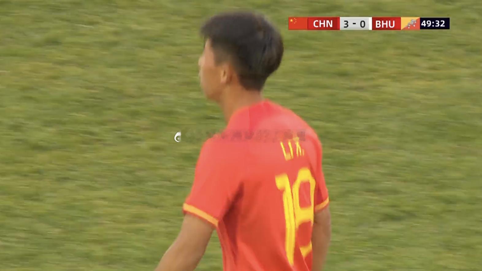 艾比布拉、李翔连进两球，中国U16国少3-0领先不丹 #国足vs不丹##国足18
