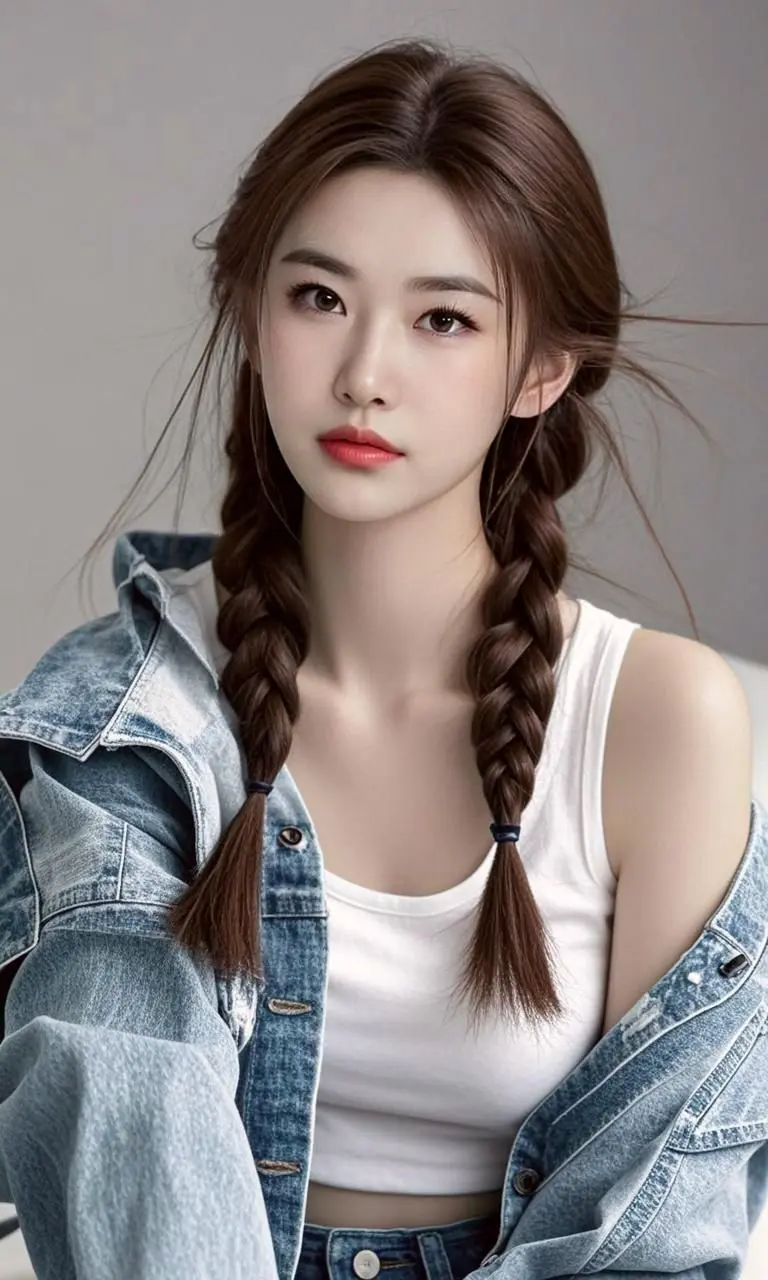 AI麻花辫的温柔