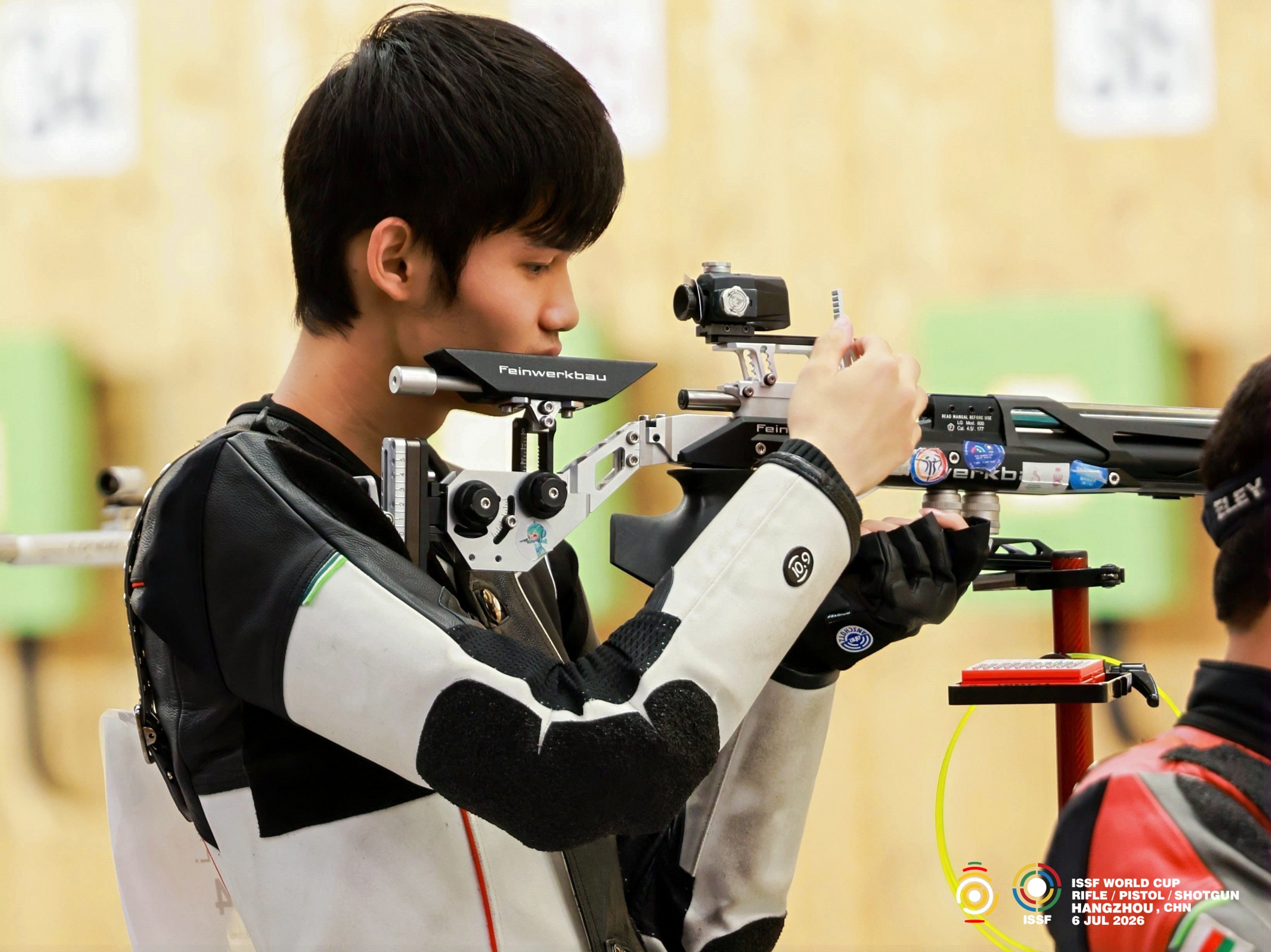 2026射击全项目世界杯中国站（杭州）男子10米气步枪资格赛官方图片 | 盛李豪