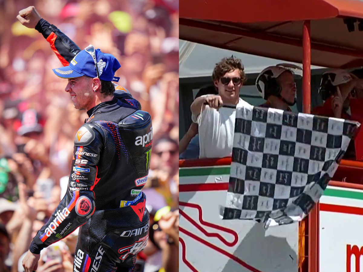 今年MotoGP意大利大奖赛，安东内利现场见证了贝塞奇的主场首胜今年F1意大利大