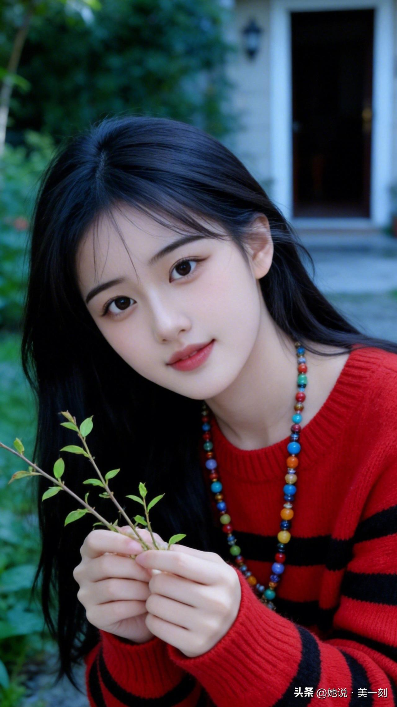 温柔时光，静享自然之美🌿💕晒出你的街头时尚