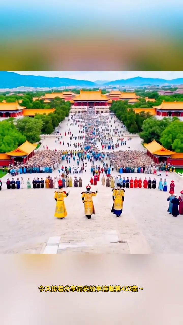 历史故事连载第433集：乾隆五次下江南。
朋友们晚上好，今天接着分享历史故事连载