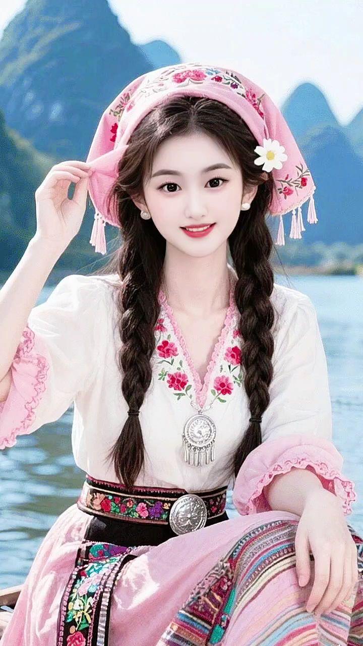 清纯甜美 温柔风 民族风 山水之间任逍遥 风景如画的地方