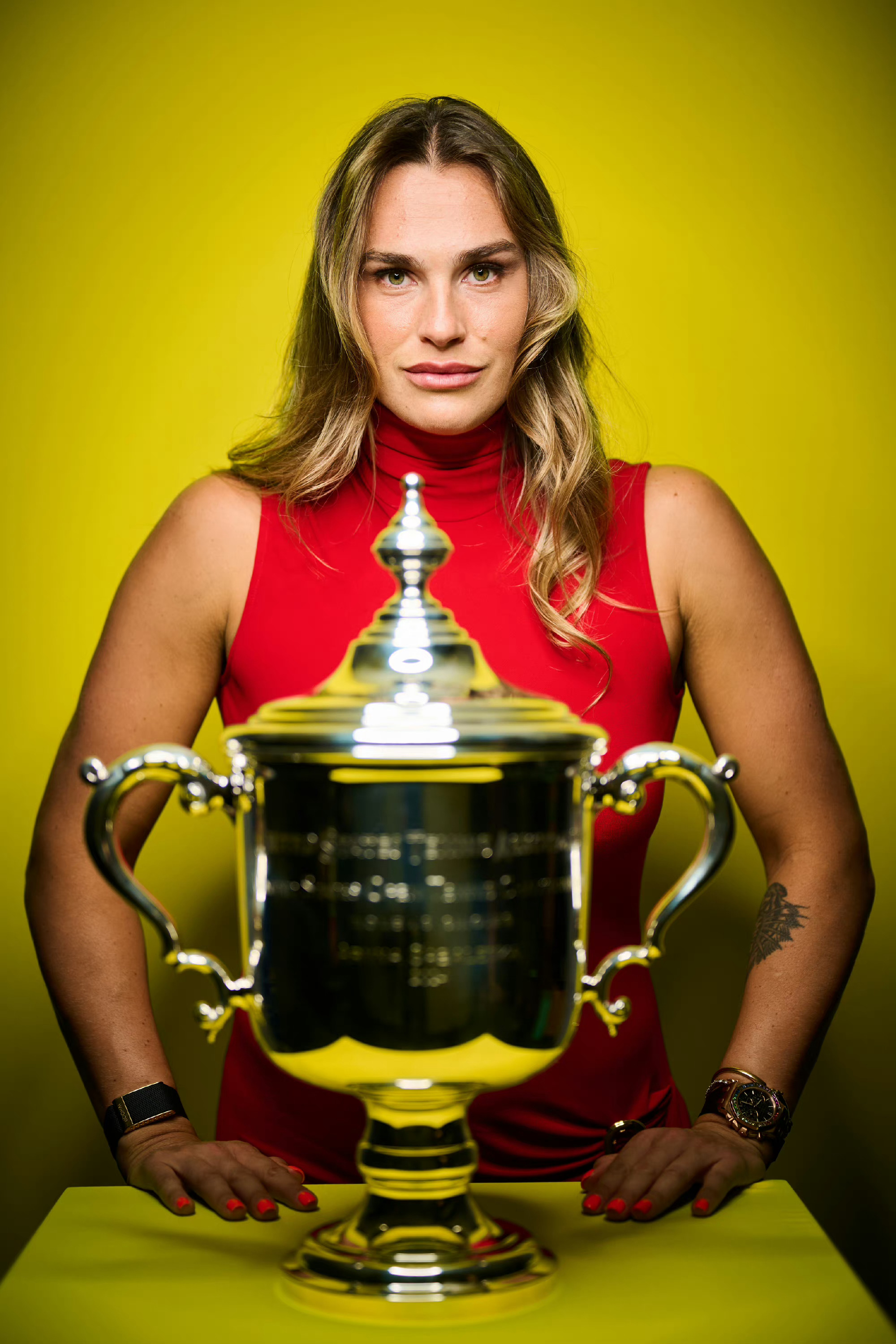 萨巴伦卡贵妇写真！#美网2024##wta[超话]# ​​​