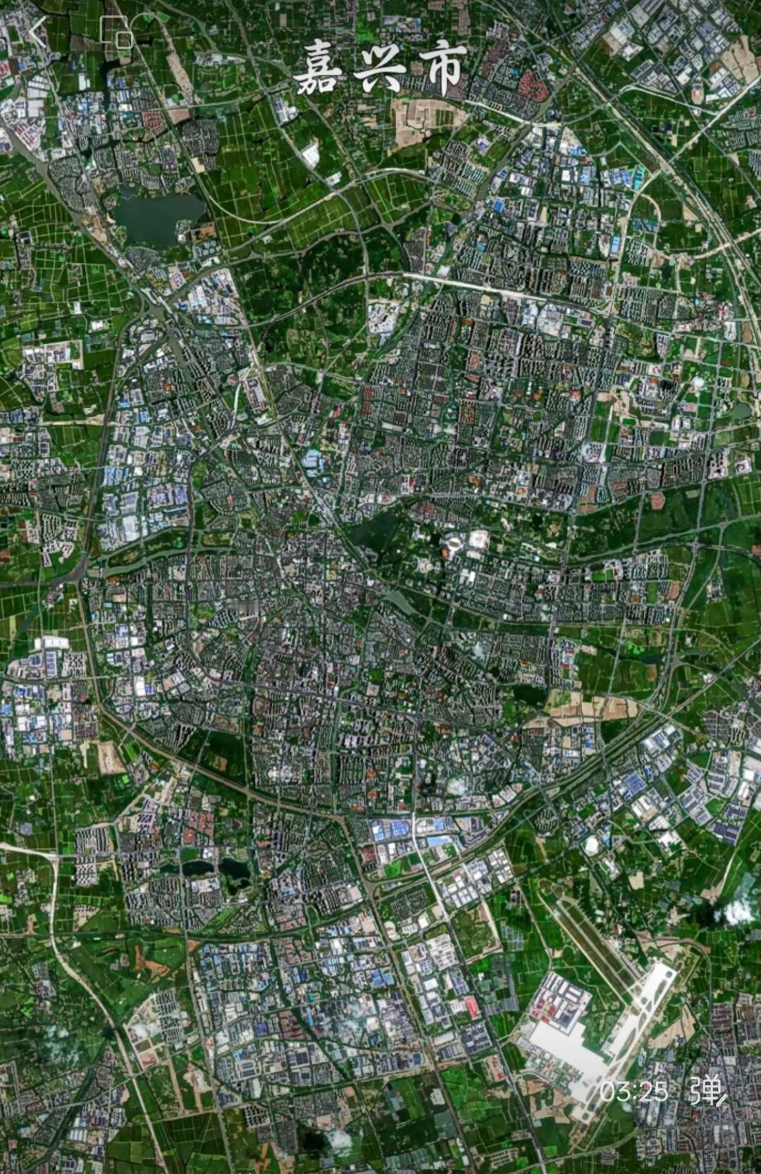浙江省嘉兴市高清卫星图