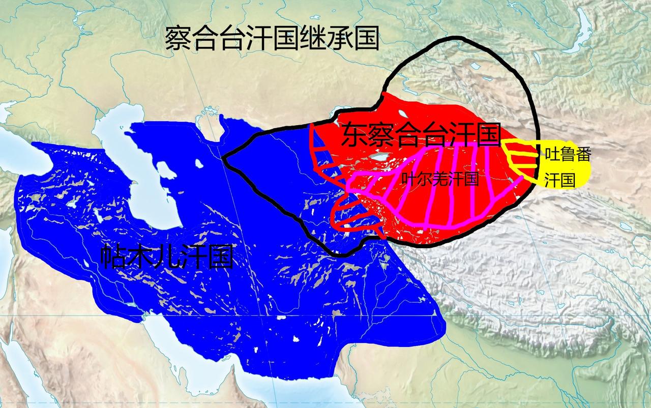 元朝历史察合台汗国察合台汗国是元朝四大汗国之一，14世纪中期分裂为东西两部分。而