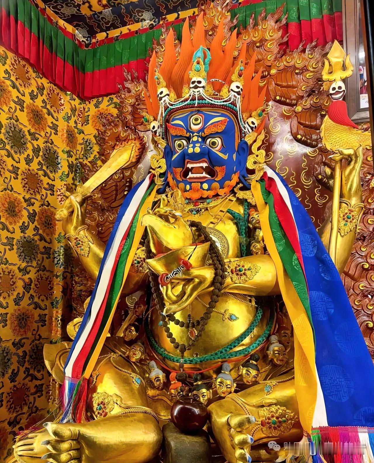 一眼震撼！藏传佛教大黑天财神，世间最强财富护法
 
世人都求平安富贵，却少有人懂