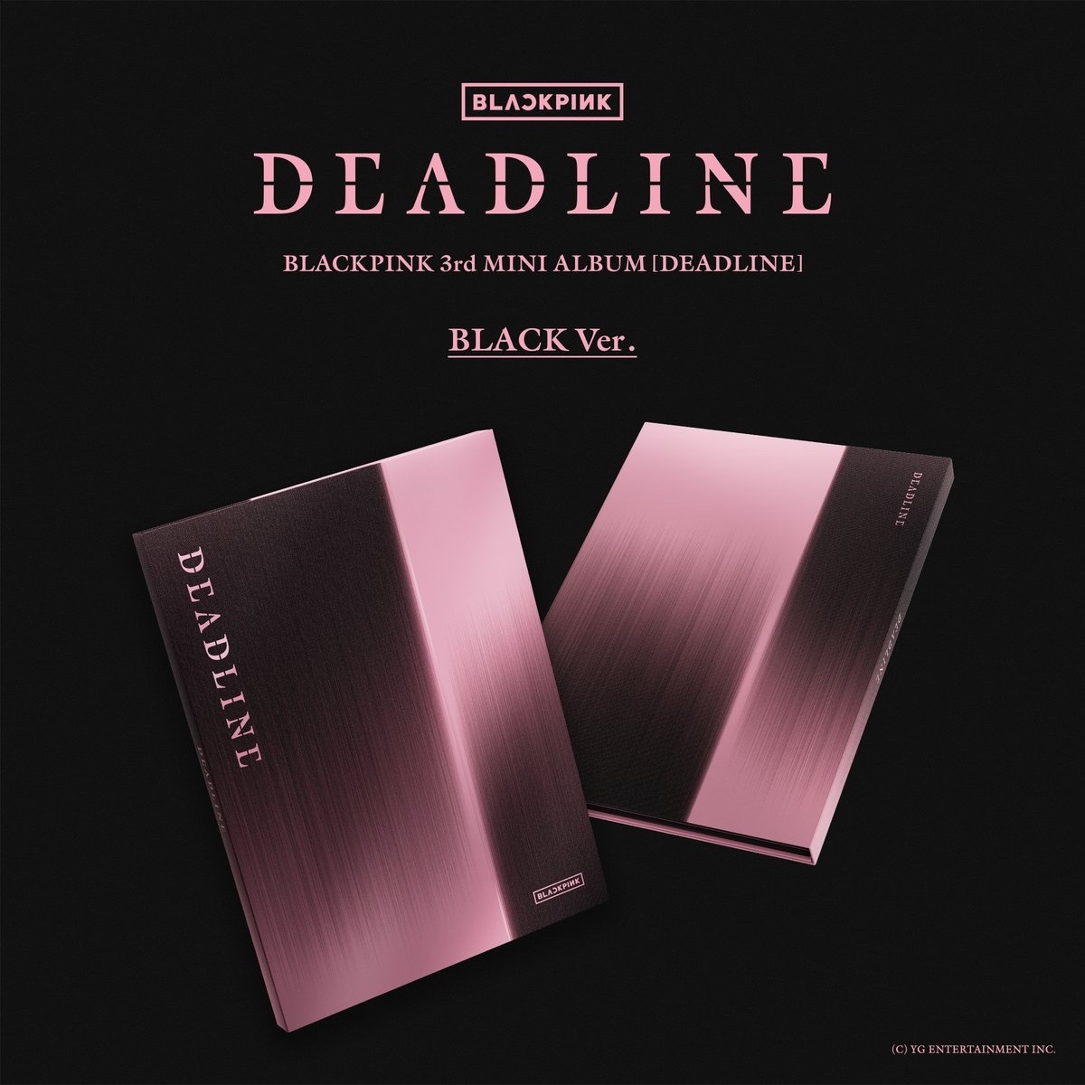 BLACKPINK迷你3辑《DEADLINE》专辑配置公开💿 
