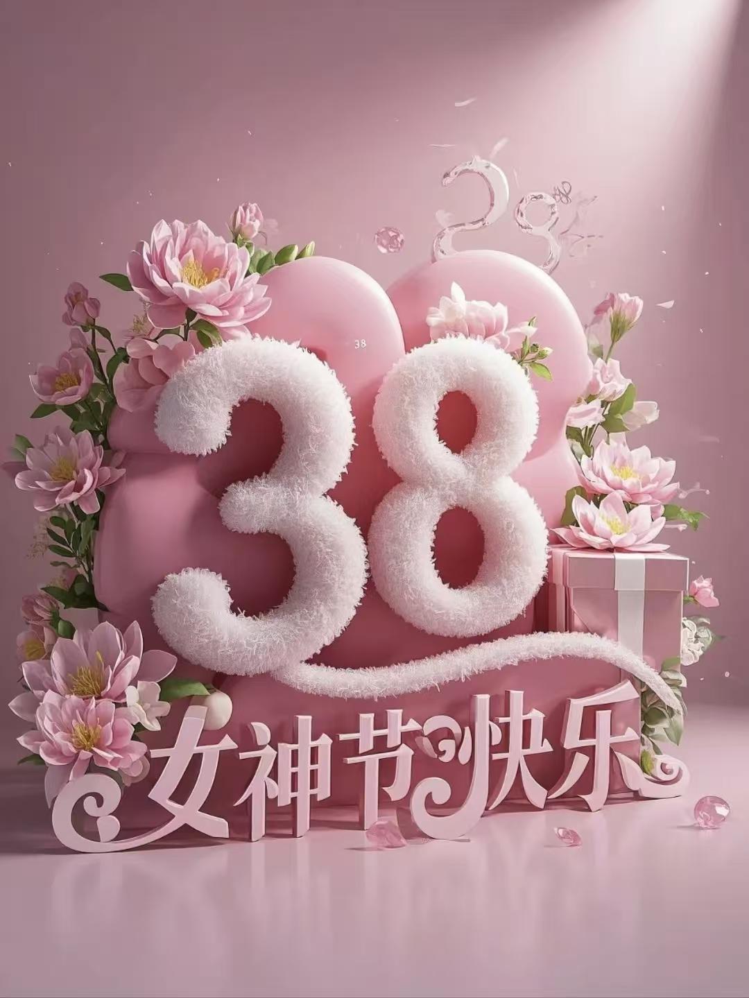 女神节快乐✨
愿每一位女神都能在爱里从容自在，不必伪装，真心最动人[比心]
注重