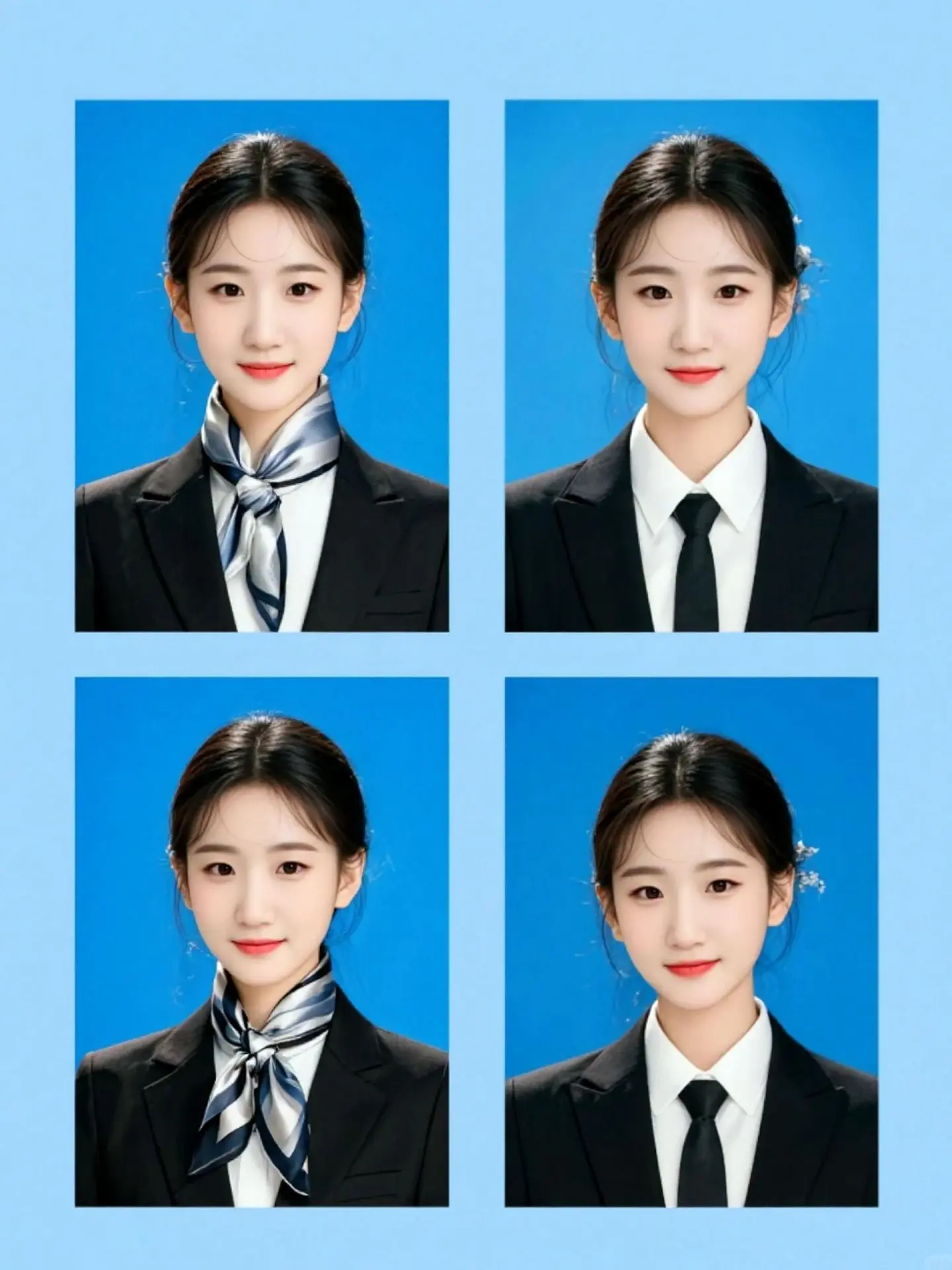 AI正装证件照 ai创作