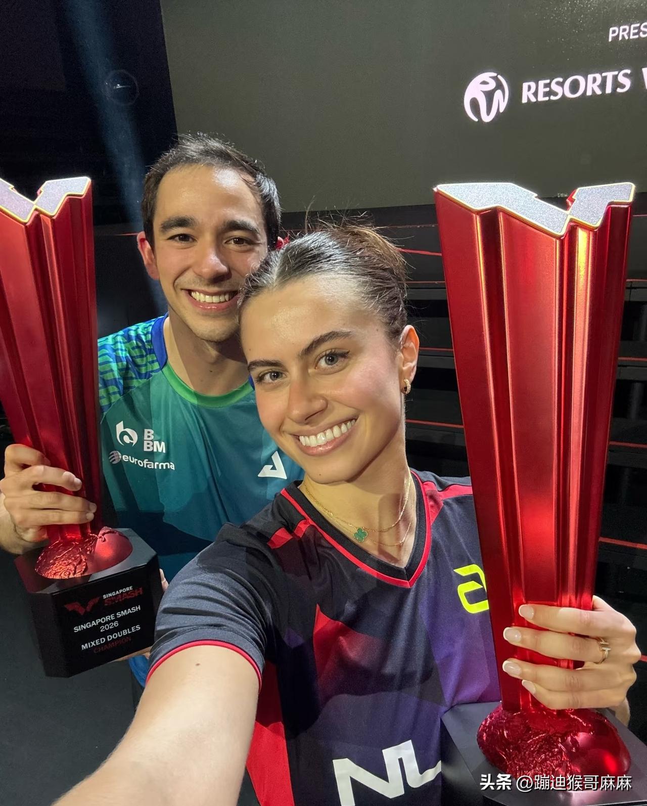 本届2026WTT新加坡大满贯的双打冠军，真是一个比一个玄学！

最扎心最真实的