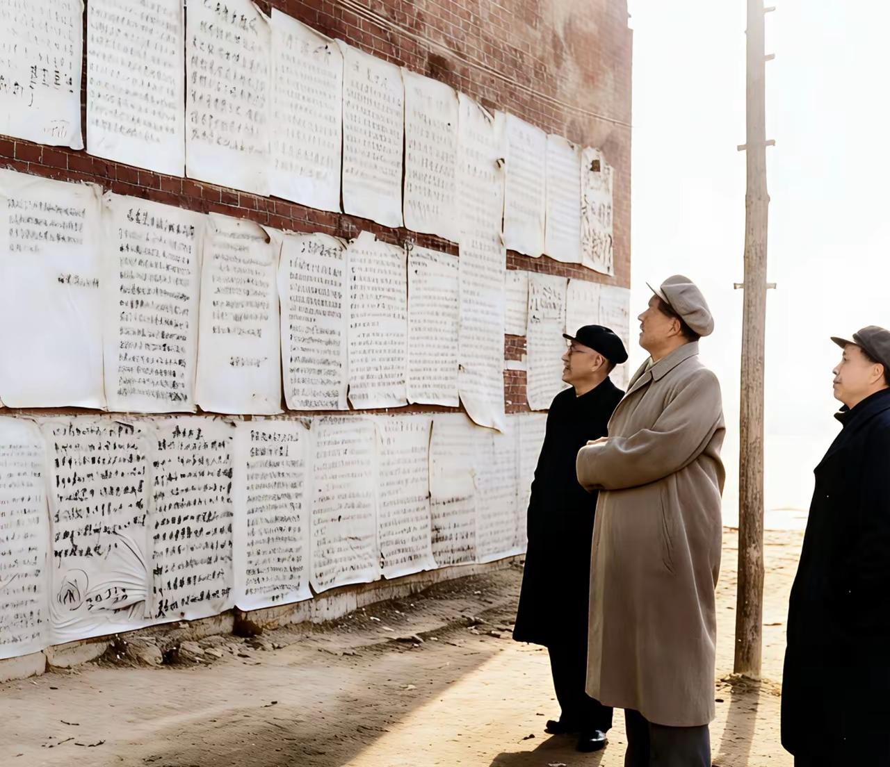 王铎：毛主席在看大字报