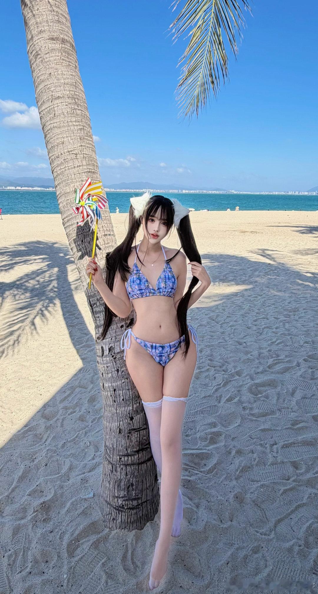 海边的风把圣诞提前吹来了🎄 