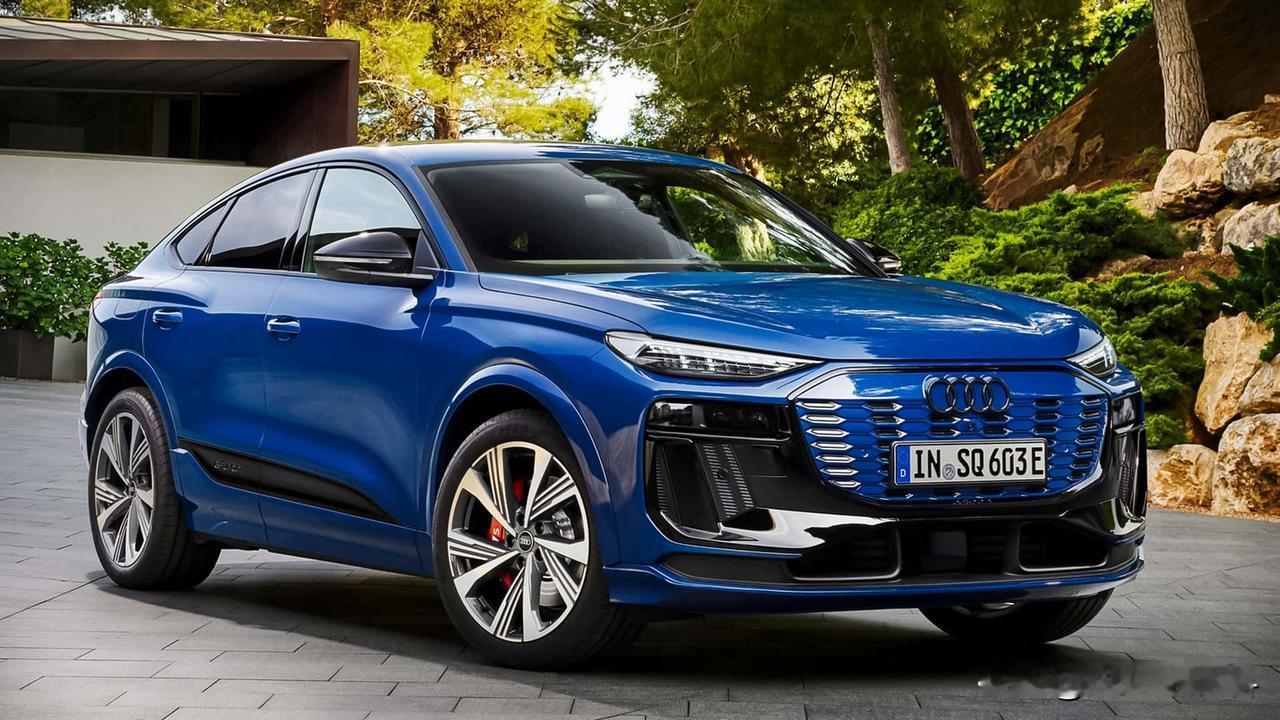 奥迪Q6 e-tron Sportback，就是Q6 e-tron的轿跑版。
