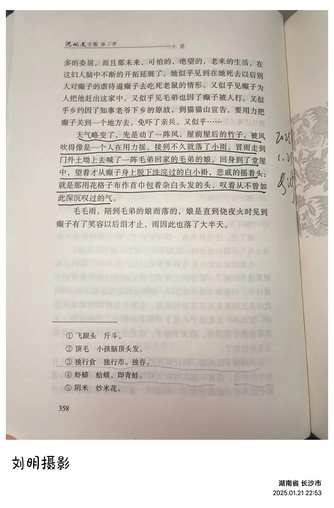 天气略变了，先是动了一阵风，屋前屋后的竹子，被风吹得像是一个人在用力摇。接到不久