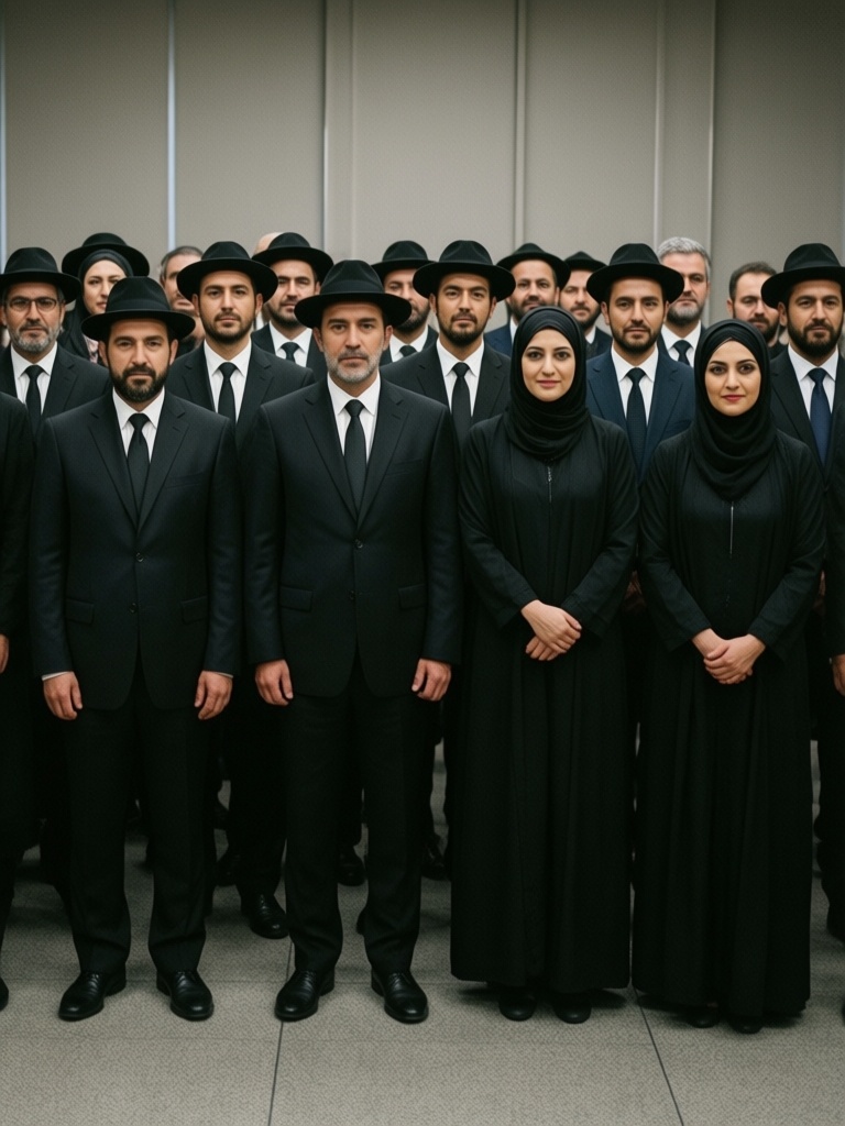 伊朗代表团全员黑衣｜美伊以冲突 4月11日，巴基斯坦伊斯兰堡，一场备受瞩目的美伊