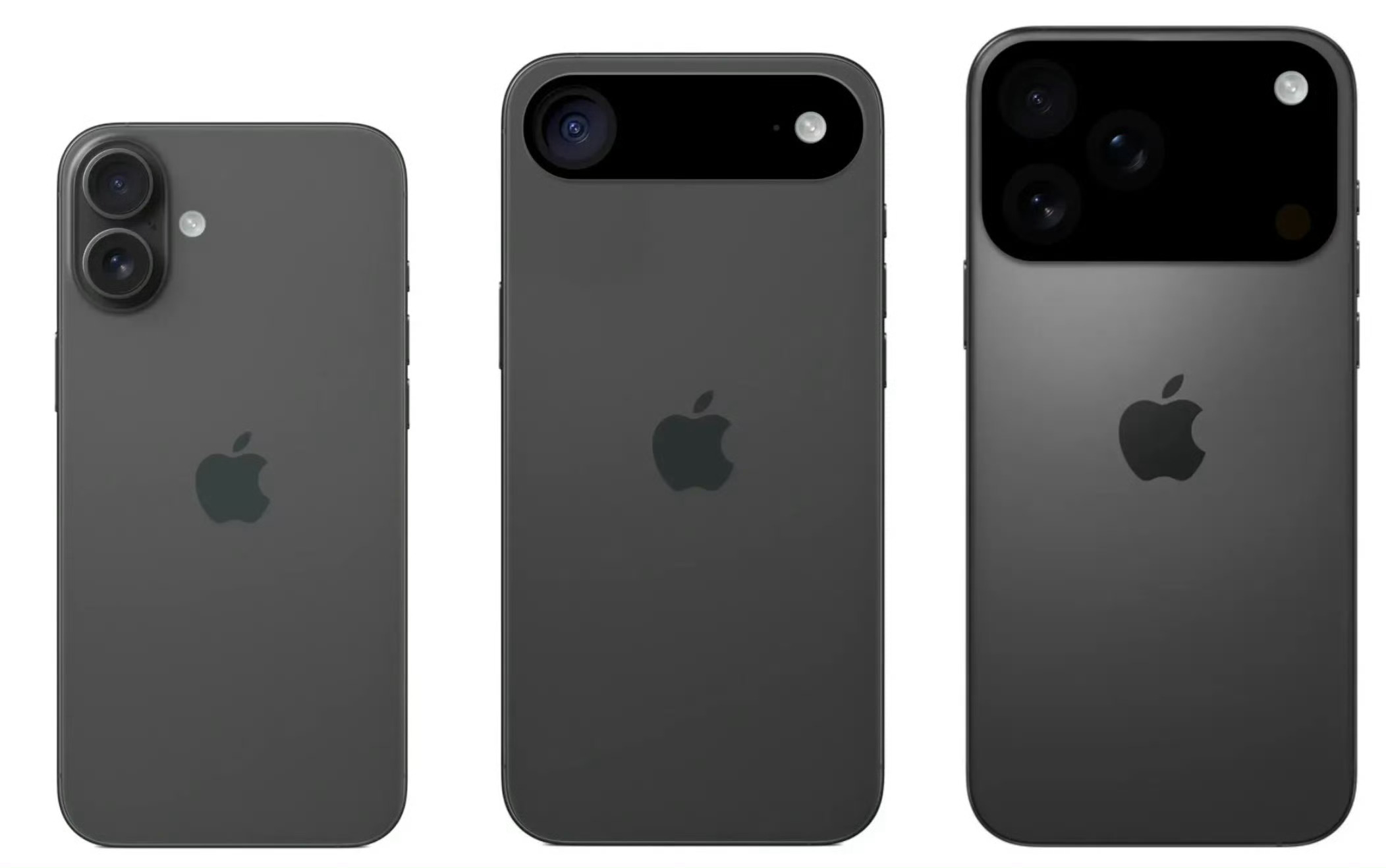 iPhone17全系CAD图 这次iPhone17系列有四个型号iPhone 1