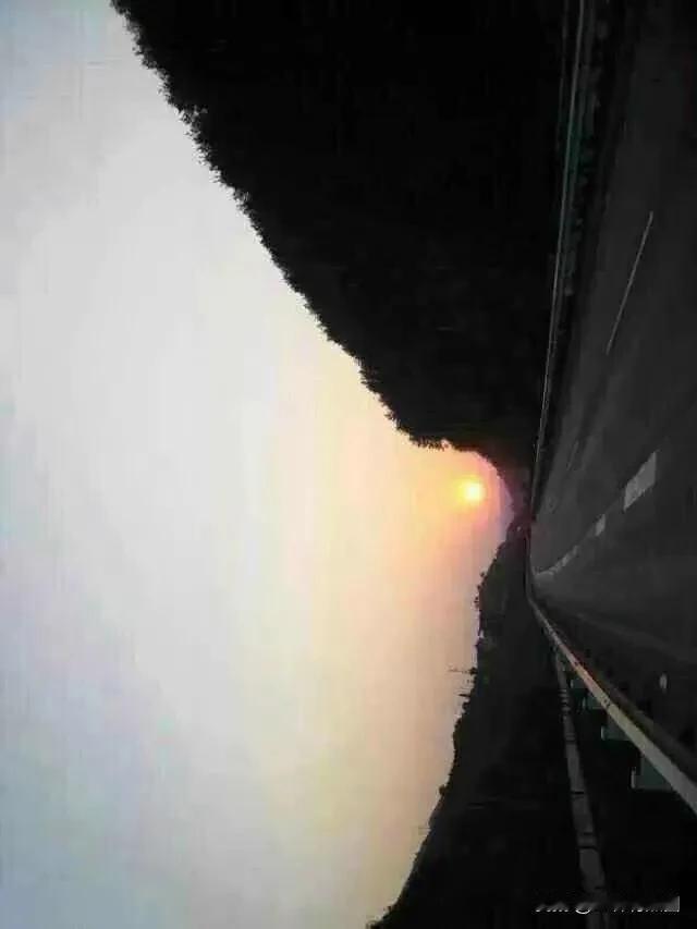 这个夕阳好美
