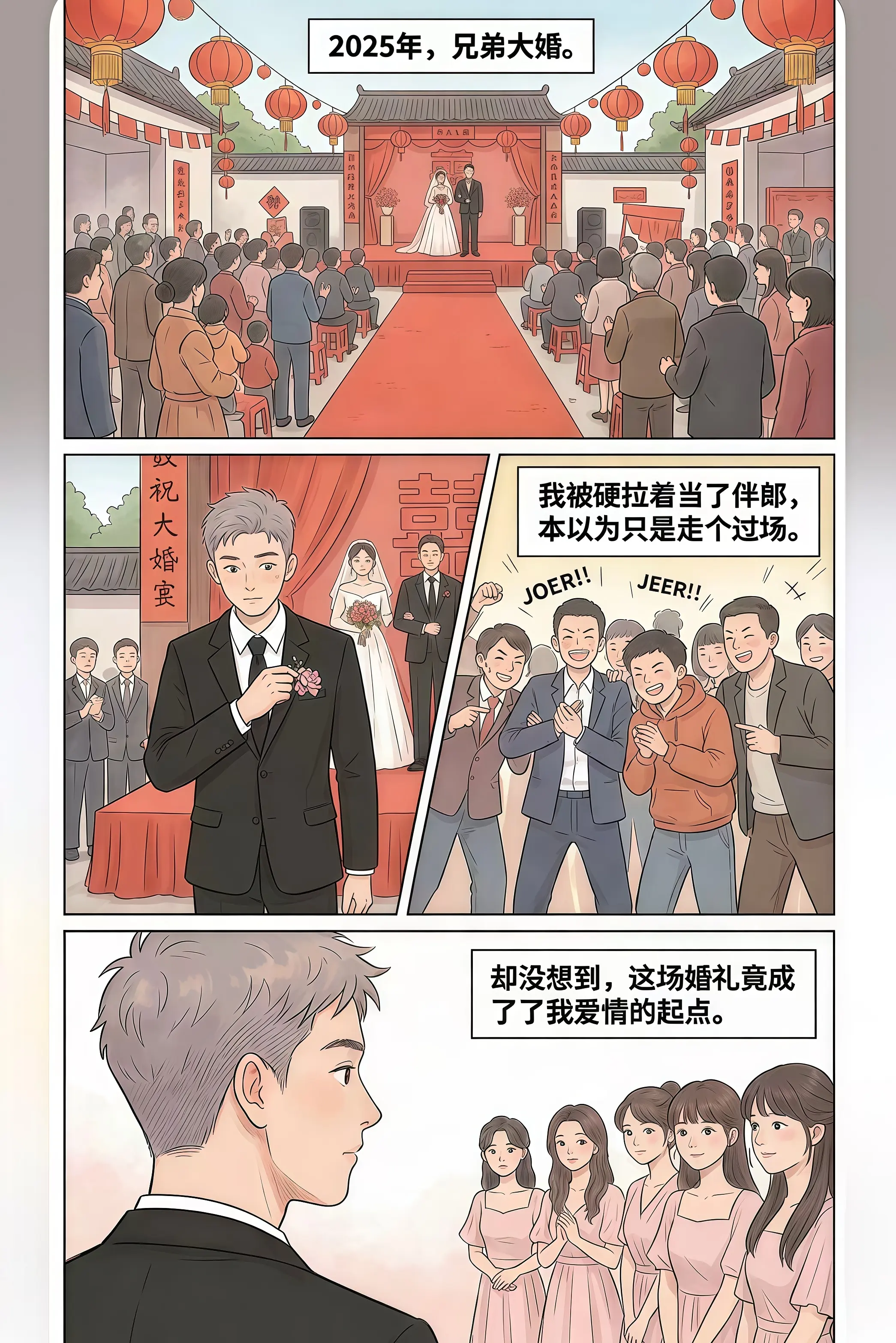 一场婚礼，撞到我的一生挚爱。