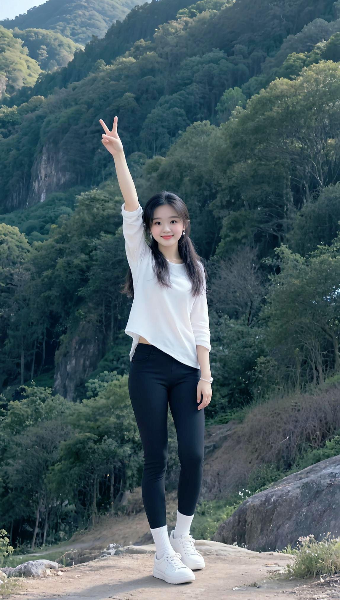 大山野我的自拍 小姐姐