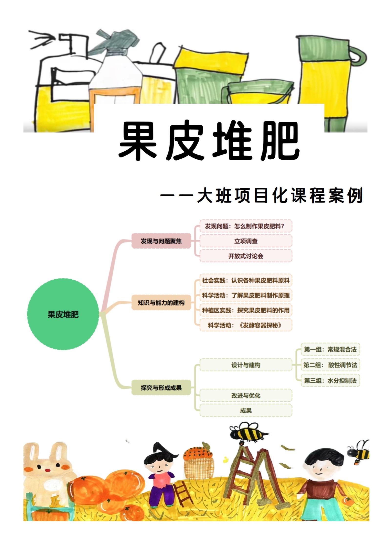 幼儿园项目化课程案例太有仪式感了吧！