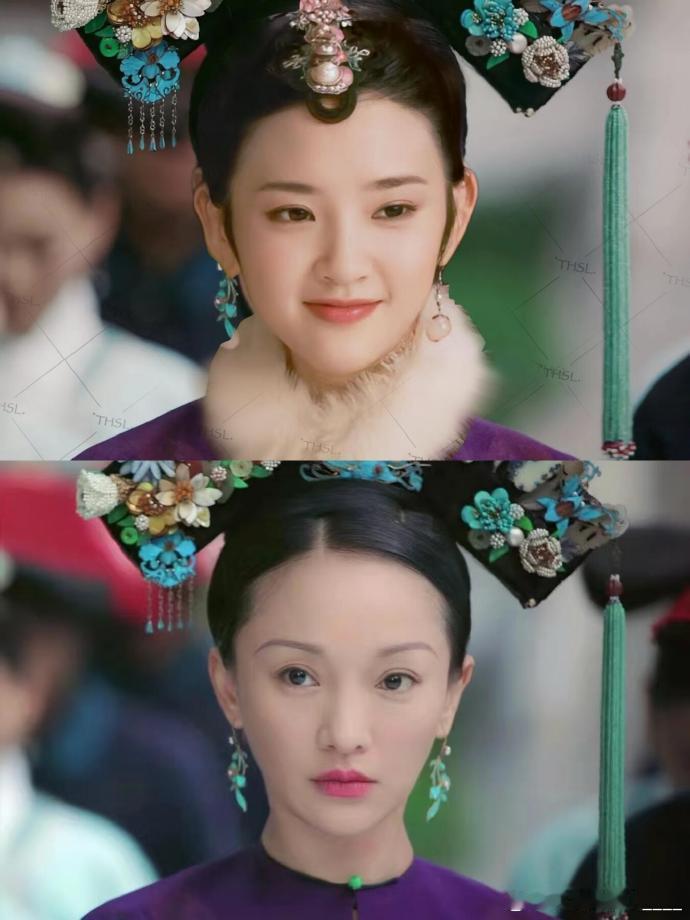 瓜6 戴上如懿旗头，别有一番韵味，似穿越时空，于此刻展独特风华。 ​​​