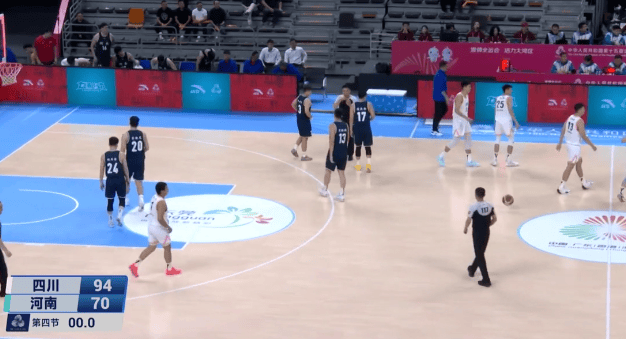 全运会男篮：周琦28+10&胡金秋22+13，四川94-70战胜河南