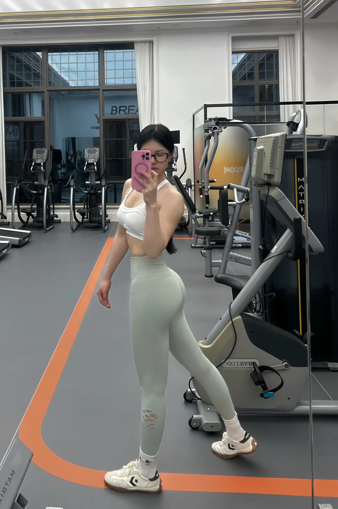 越练越爱的健身look！