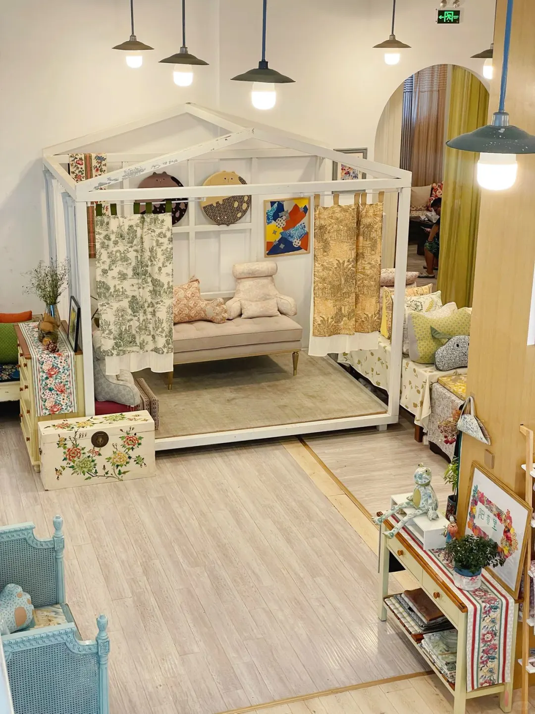 这么文艺的店居然是北京Zui大的布艺定制馆❓